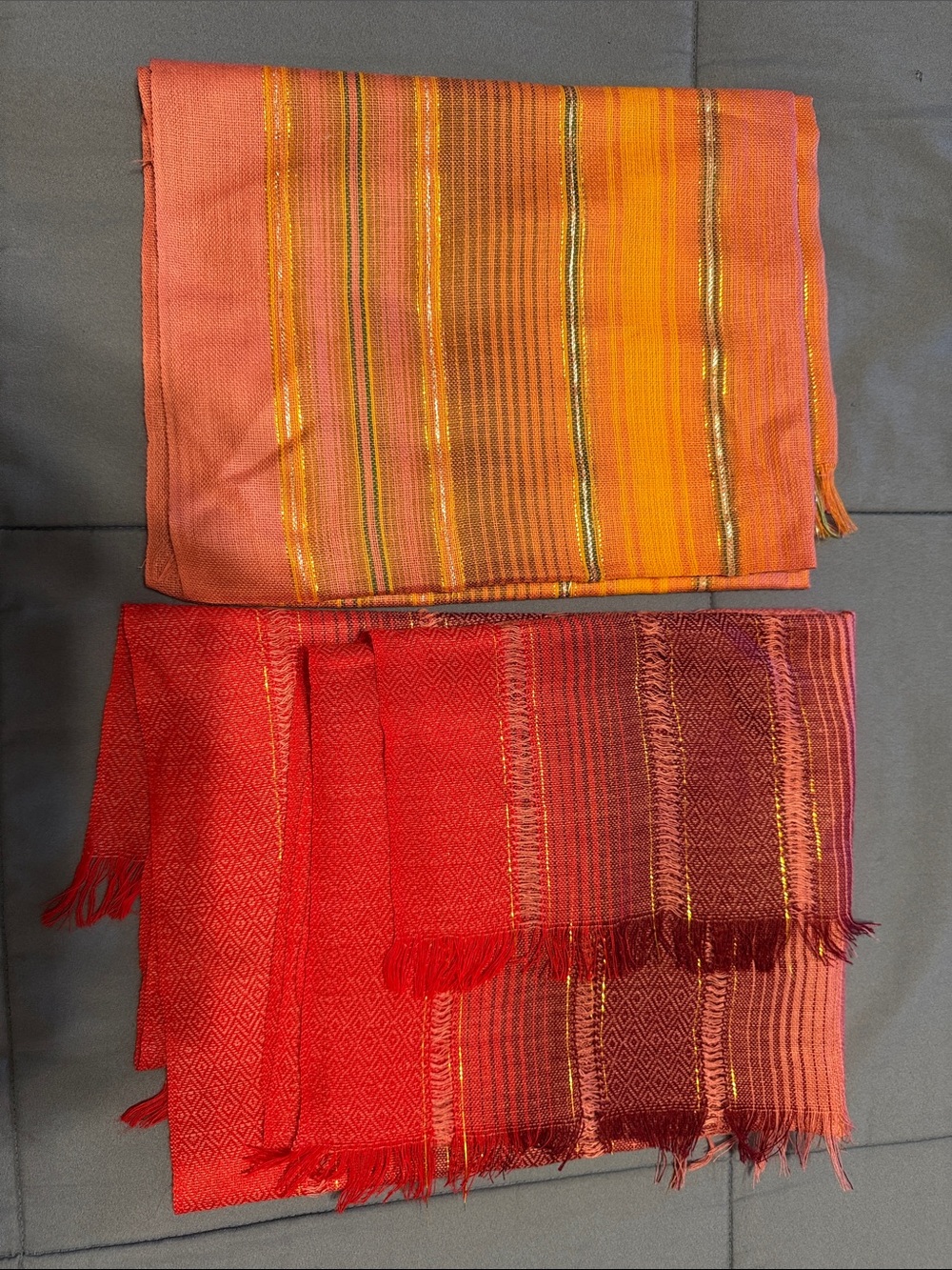 2 Gorgeous Silk scarfs.